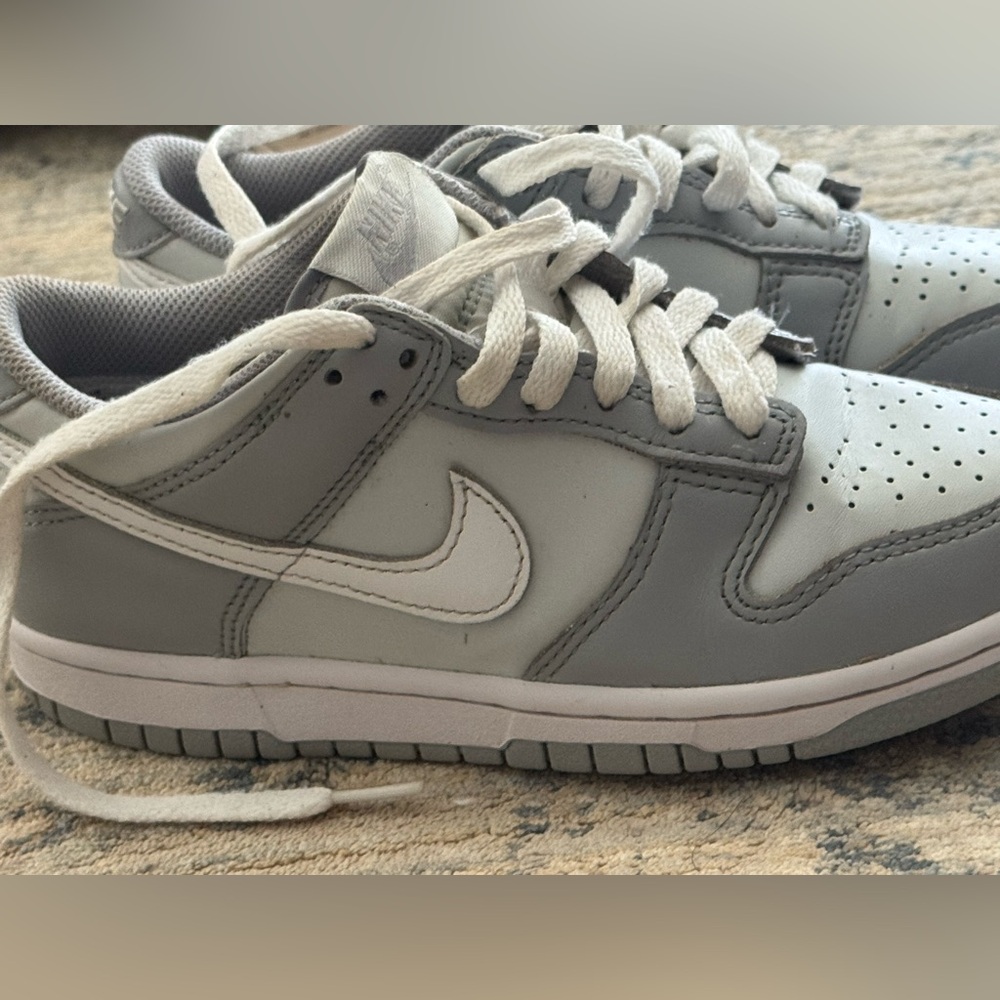 Nike dunk low two toned grey